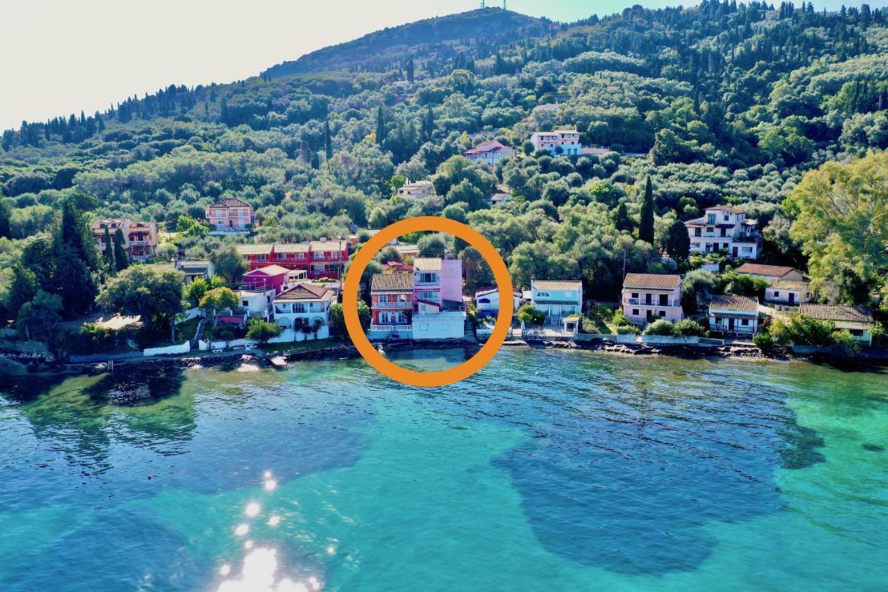 Seafront Villa Ourania Mesongí Eksteriør bilde
